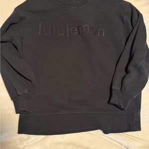 lululemon athletica Charcoal Crewneck Sweater